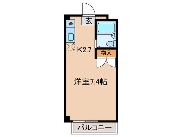 北町マンションＫ－０の物件間取画像